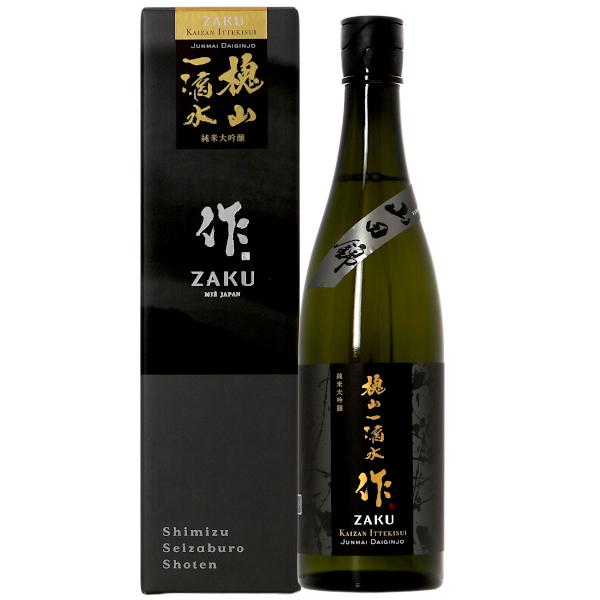 日本酒 地酒 三重 清水清三郎商店 作（ざく） 槐山一滴水 純米大吟醸 箱付 750ml