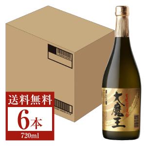 濱田酒造 大魔王 25度 720ml 瓶 6本 1ケース 芋焼酎 本格芋焼酎 鹿児島｜manroku-y