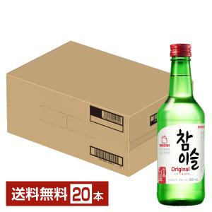 チャスミル様 JINRO [JINRO] チャミスル 16.0% 360ml 1箱(280円×20本)/韓国
