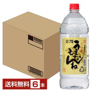 さつま木挽 雲海酒造 本格芋焼酎 25度 紙パック 1800ml 1.8L×6本 1