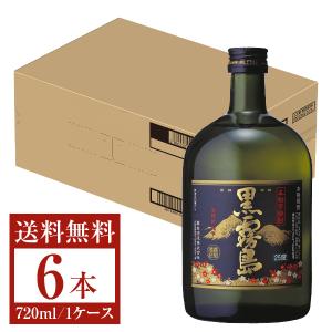 黒霧島 霧島酒造 25度 900ml スリムパック 紙 6本 1ケース 焼酎 宮崎