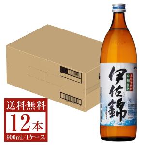 大口酒造 本格焼酎 伊佐錦 芋 白麹仕込 25度 瓶 900ml 12本 1ケース 芋焼酎 鹿児島 送料無料｜manroku-y