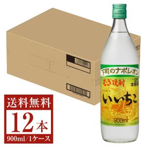 三和酒類 むぎ焼酎 いいちこ 25度 瓶 900ml 12本 1ケース 焼酎 大分｜日本の酒専門店 地酒屋 萬禄