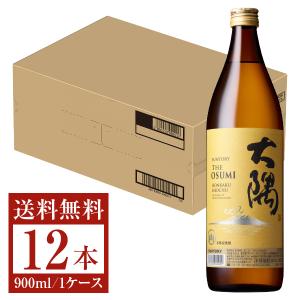 サントリー 本格焼酎 大隅 OSUMI 麦 25度 瓶 麦焼酎 900ml 12本 1ケース むぎ焼酎 鹿児島｜manroku-y