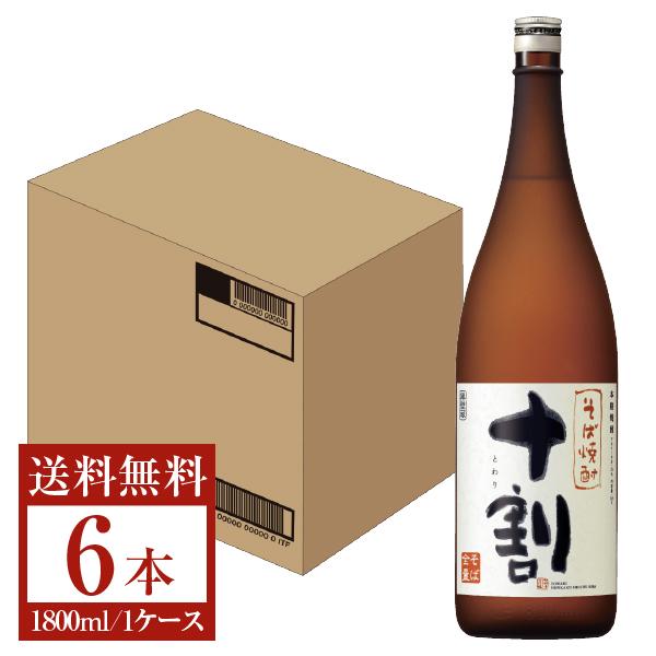 宝酒造 寶 宝焼酎 本格そば焼酎 十割（とわり）そば全量 25度 瓶 1800ml 1.8L×6本 ...