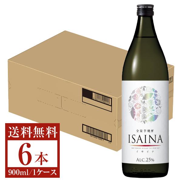 宝酒造 寶 宝焼酎 全量芋焼酎 ISAINA イサイナ 25度 瓶 900ml×6本 1ケース 芋焼...