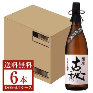 雲海酒造 本格芋焼酎 薩摩古秘（こひ） 25度 黒麹・かめ貯蔵 瓶 1800ml 1.8L×6本 1ケース 芋焼酎 宮崎｜日本の酒専門店 地酒屋 萬禄