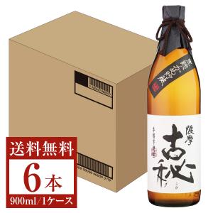 雲海酒造 本格芋焼酎 薩摩古秘（こひ） 25度 黒麹・かめ貯蔵 瓶 900ml 6本 1ケース 芋焼酎 宮崎｜日本の酒専門店 地酒屋 萬禄