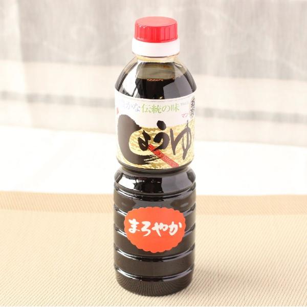しょうゆ　九州　人気の本醸造醤油　まろやか 500ml