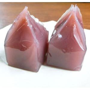 老舗 あんこ屋さんの【プチ黒米のようかん】40g (20個以上の注文から受付) お茶会や自治体の会合、法事、お茶請けに便利です♪｜manryo