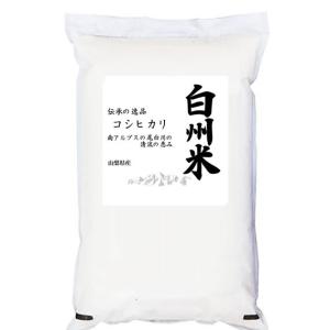 コシヒカリ 白州米 米10kg 山梨県産 日本名水100選 白州米 令和7年産
