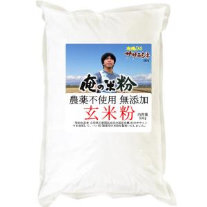 俺の米粉 二代目 農薬不使用 (有機JASのササニシキ) 無添加