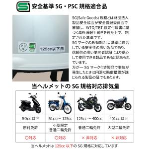 白つば半ヘルメット フリーサイズ ヘルメット ...の詳細画像4