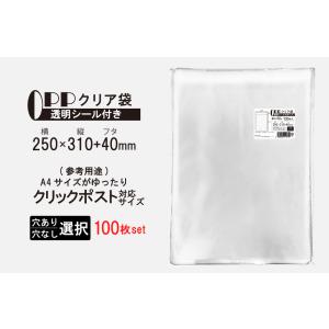 OPP袋 少し厚め クリア袋 A4ゆったり ク...の詳細画像2
