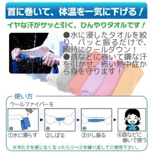 クールファイバー 水だけで冷たさ持続 選べる1...の詳細画像2