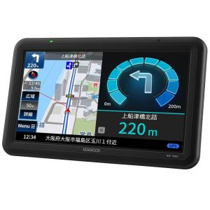 KENWOOD ポータブルナビ 7V型 EZ-750/2021年モデル/ワンセグチューナー/衛星測位システム&3Dセンサーによる高精度自車位