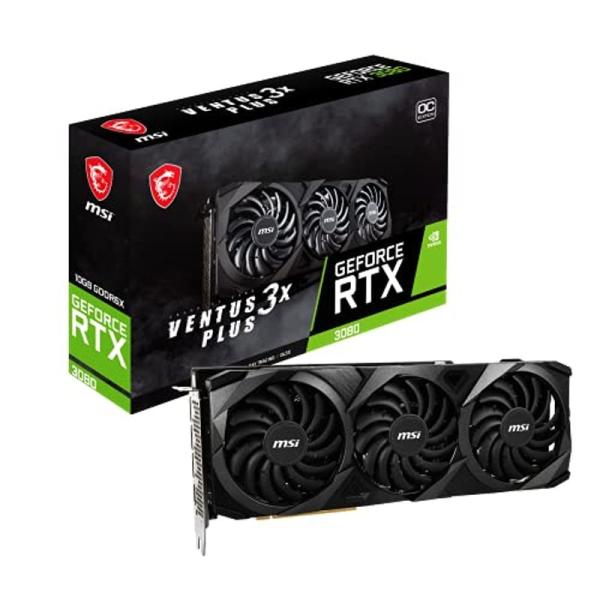 MSI RTX 3080 Ventus 3X Plus 10G OC LHR グラフィックカード