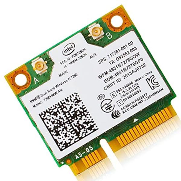 Intel Dual Band Wireless-N 7260 7260HMW AN 無線LAN W...