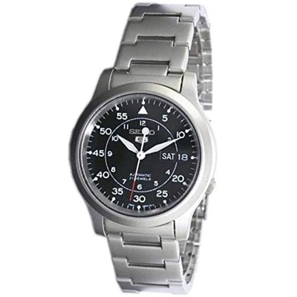 セイコーインポート SEIKO import 腕時計 海外モデル SNK809K1 ブラック メタル...