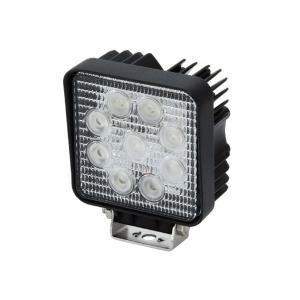 LED9ハイパワーワークランプ 角型27W/WL-03 526804 トラック用品 ライト・照明 JET INOUE｜manten-life