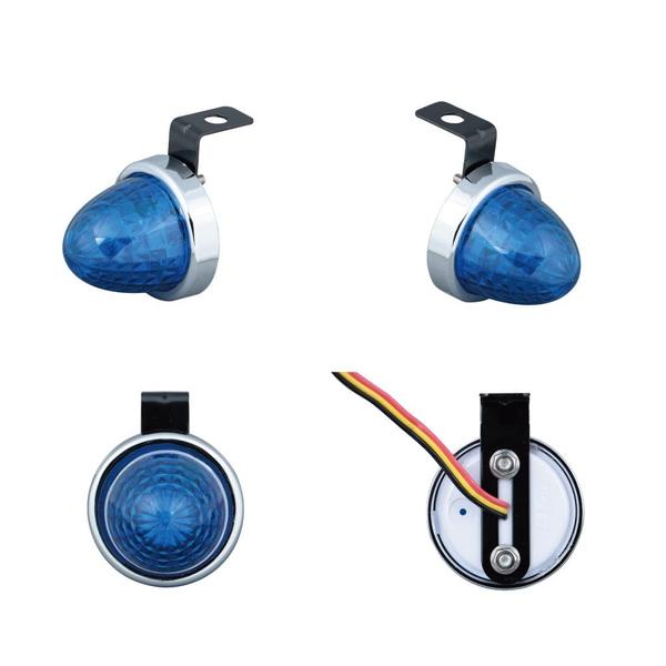 LED ミニサイドカラーマーカーランプ 零 ZERO カラーレンズ ブルー 532751 トラック用...