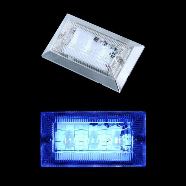 ハイパワーフラットマーカーランプNEO クリアレンズ アイスブルー 534507 トラック用品 ラン...