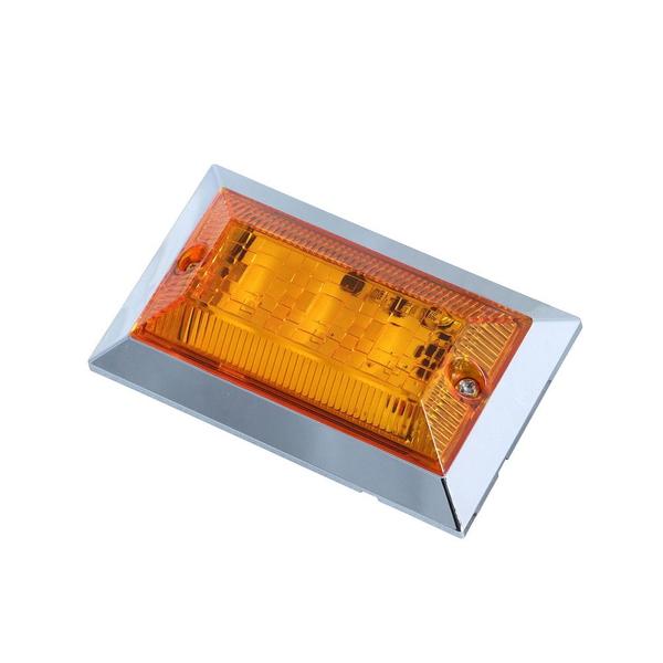 ハイパワーフラットマーカーランプNEO カラーレンズ アンバー 534512 トラック用品 ランプ・...