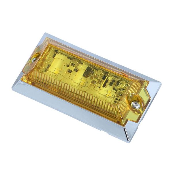 ハイパワーミニフラットマーカーランプNEO イエロー/イエロー 534558 トラック用品 ランプ・...