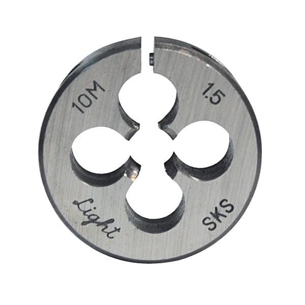 丸ダイス ユニファイねじ UNF 3/8×24 径38 割りダイス ねじ切りダイス おねじ加工修正