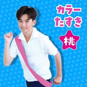 カラーたすき 桃 運動会 競技用品 アーテックの詳細画像1