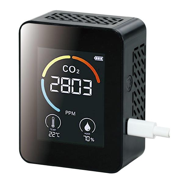 充電式二酸化炭素濃度測定器 NDIR方式 衛生用品 教育用品の アーテック