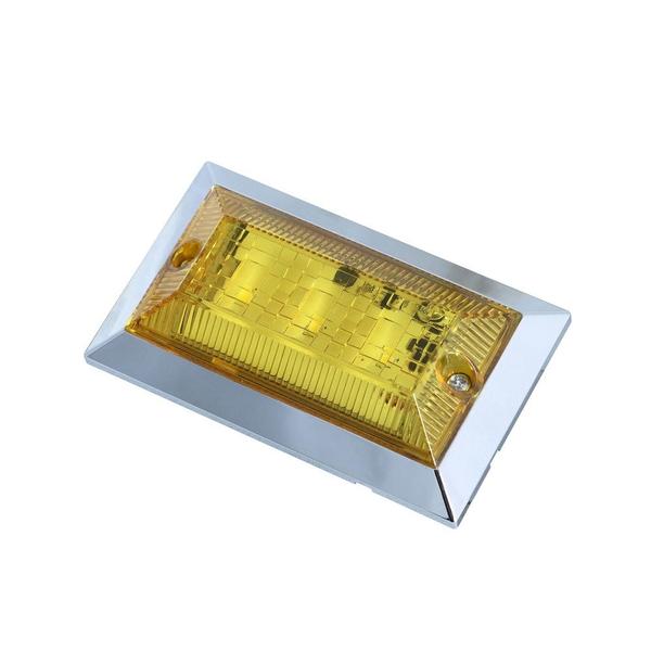 ハイパワーフラットマーカーランプNEO カラーレンズ イエロー 534518 トラック用品 ランプ・...