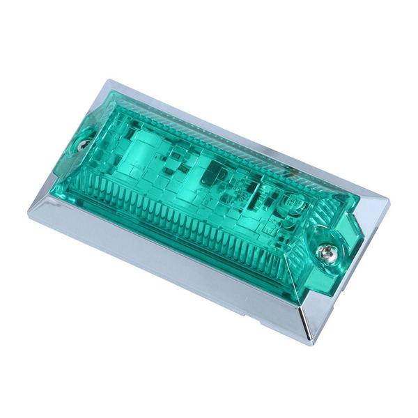 ハイパワーミニフラットマーカーランプNEO グリーン/グリーン 534553 トラック用品 ランプ・...