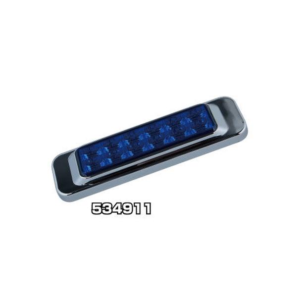 LED サイドマーカー角型 24V車用 レンズ色 ブルー 534911 トラック用品 ランプ・電飾パ...