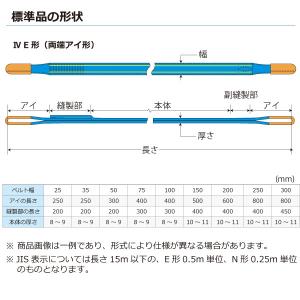 シグナルスリングHG SGE4E 両端アイ形 ...の詳細画像1