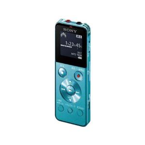 SONY ステレオICレコーダー FMチューナー付 4GB ブルー ICD-UX543F/L｜mantendo0