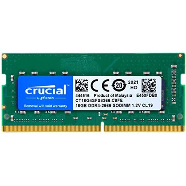 Crucial ノートPC用 メモリ PC4-21300(DDR4-2666) 16GB SODIM...