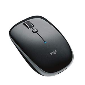 ロジクール ワイヤレスマウス 無線 薄型 ワイヤレス マウス M557GR Bluetooth 6ボ...