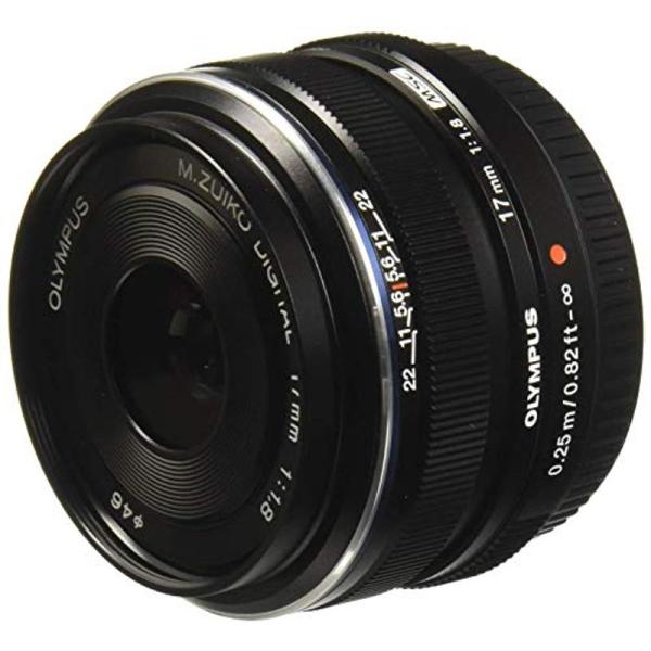 OLYMPUS 単焦点レンズ M.ZUIKO DIGITAL 17mm F1.8 ブラック