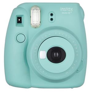 FUJIFILM インスタントカメラ チェキ instax mini8プラス 接写レンズ・純正ハンドストラップ付き ミント INS MINI｜mantendo0