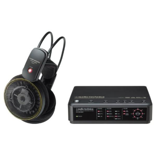 audio-technica オープン型サラウンドワイヤレスヘッドホンシステム ATH-DWL550...
