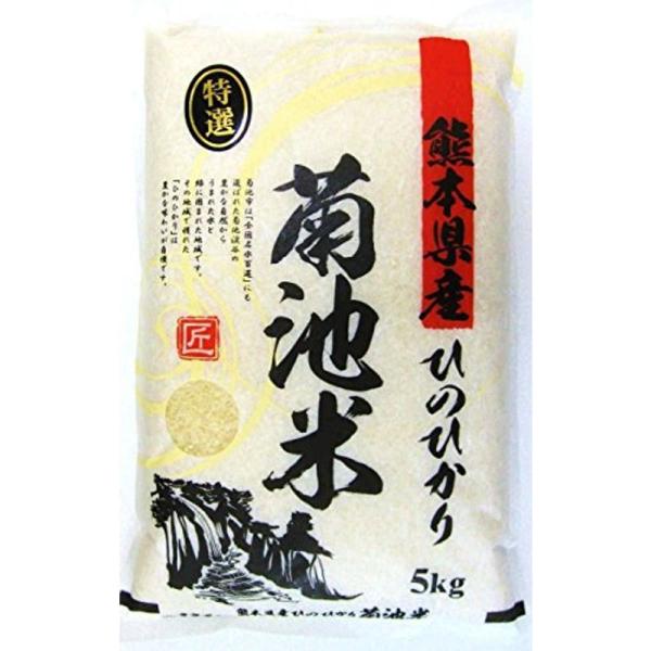 精米 熊本産 ヒノヒカリ 5kg 10年連続特A受賞 阿蘇天然水育ち 残留農ゼロ