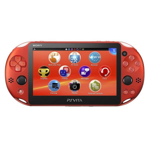 PlayStation Vita Wi-Fiモデル メタリック・レッド (PCH-2000ZA26)