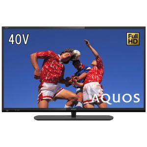 シャープ 40V型 液晶 テレビ AQUOS 2T-C40AE1 フルハイビジョン 外付HDD対応(裏番組録画) 2画面表示 2018年モデ｜mantendo0