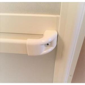 ユニットバス 2枚折戸 中折れドア バー 把手 取っ手 プラスチック