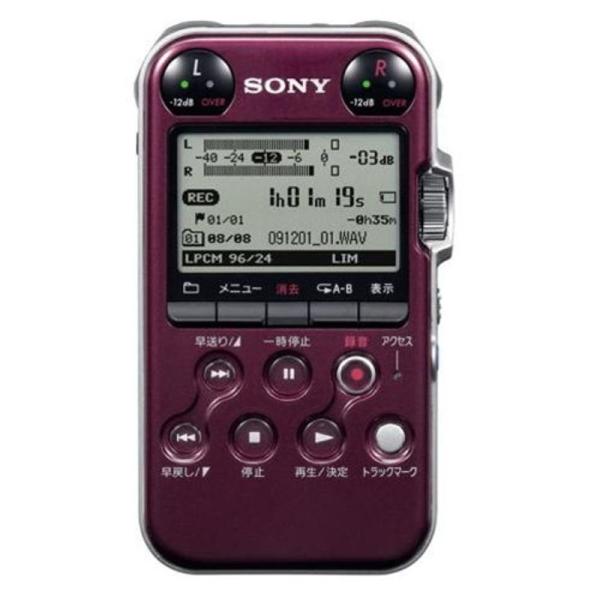 SONY リニアPCMレコーダー M10 レッド PCM-M10/R