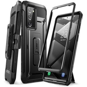 SUPCASE Galaxy Note20 ケース 2020 米軍MIL規格取得 腰掛けクリップ付属 スタンド機能 耐衝撃 防塵 保護 ケー｜mantendo0