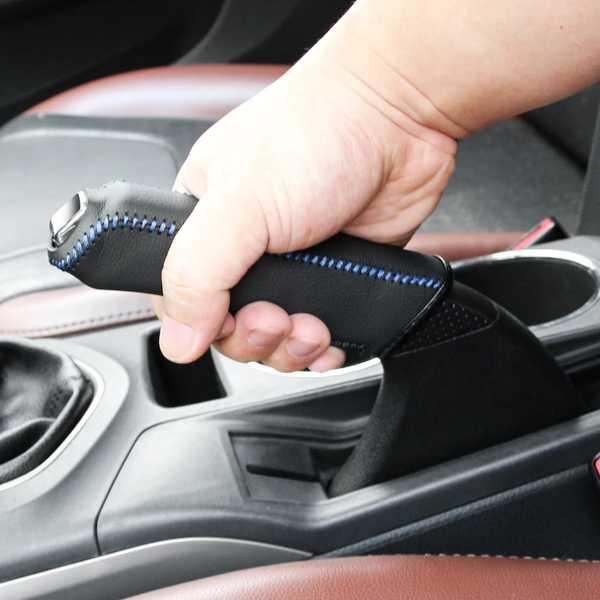 【互換品】ユニバーサルカーハンドブレーキカバー レザーカバー トヨタカローラ アベンシス ヤリス r...