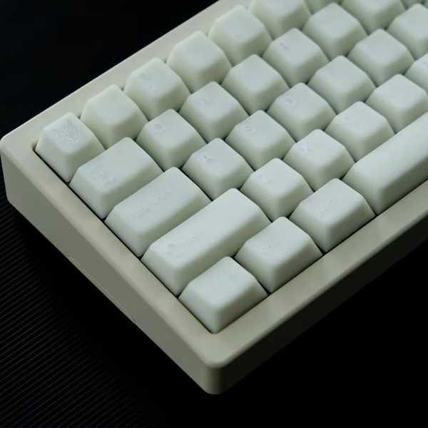 【互換品】Aifei-メカニカルキーボード用 白い大理石 キーキャップ チェリープロファイル pbt...