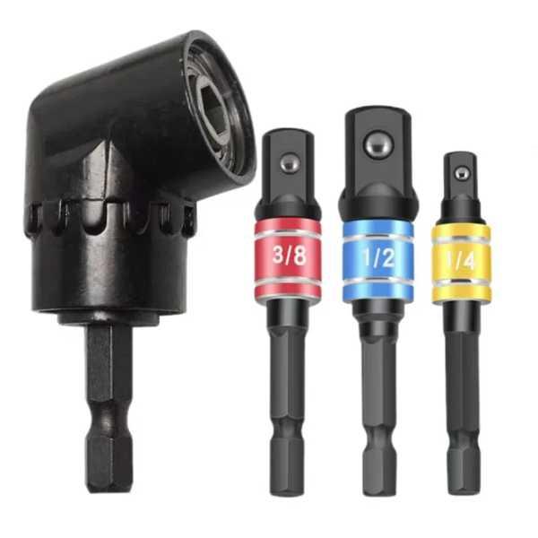 【互換品】インパクトグレード 105 度角度ソケット アダプタ ー電動ハンドツールパーツドライバー延...